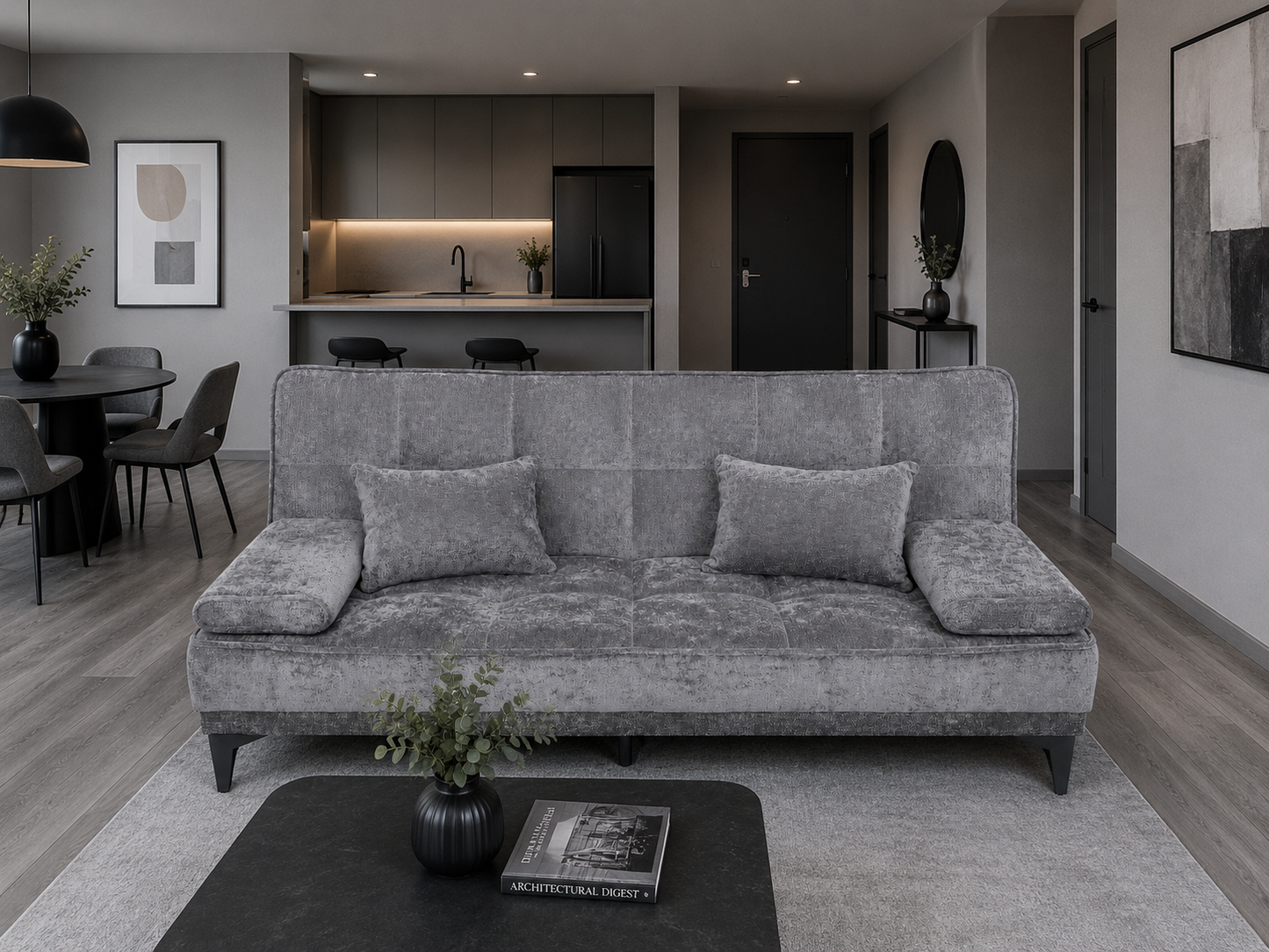 New Yorker 3 Seater Sofa Bed