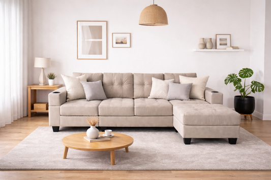 Aspen 4-Seater Sofa With Reversible Chaise
