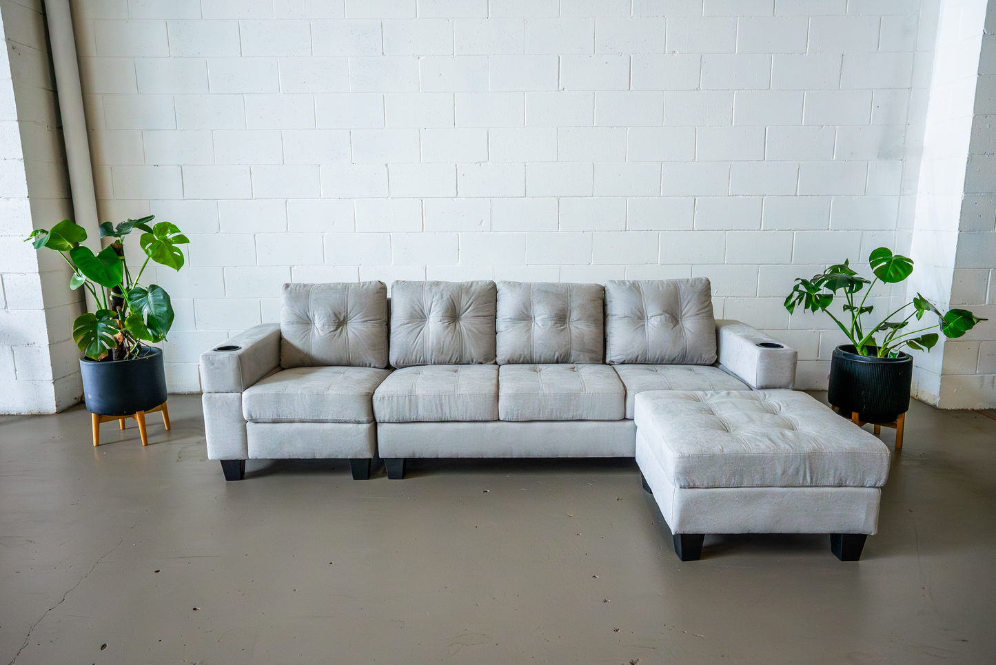 Aspen 4-Seater Sofa With Reversible Chaise