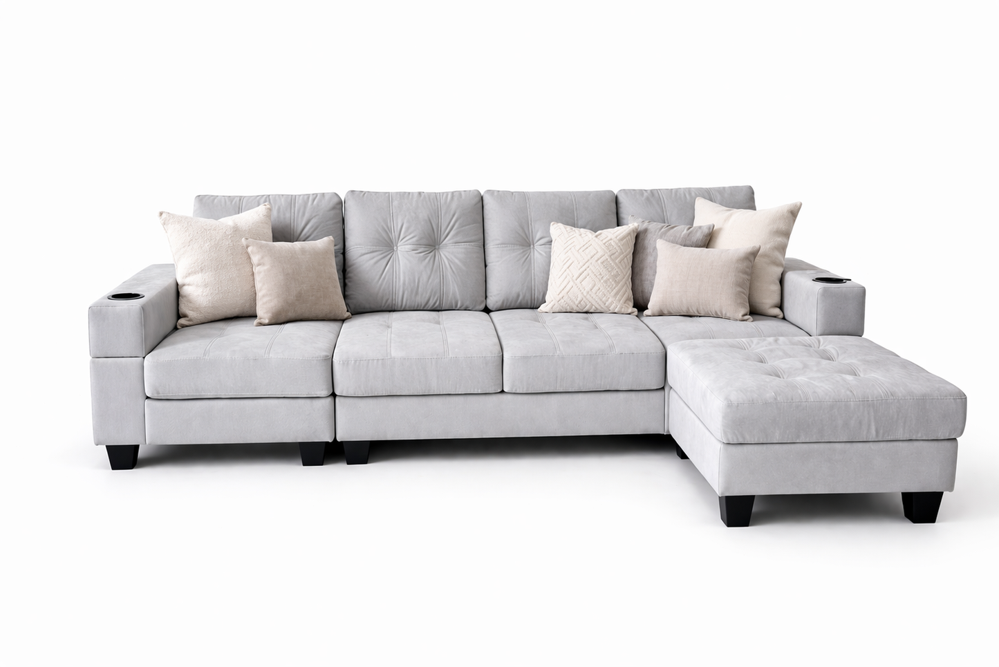 Aspen 4-Seater Sofa With Reversible Chaise