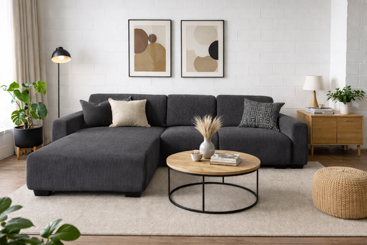 Byron 4-Seater Sofa With Reversible Chaise