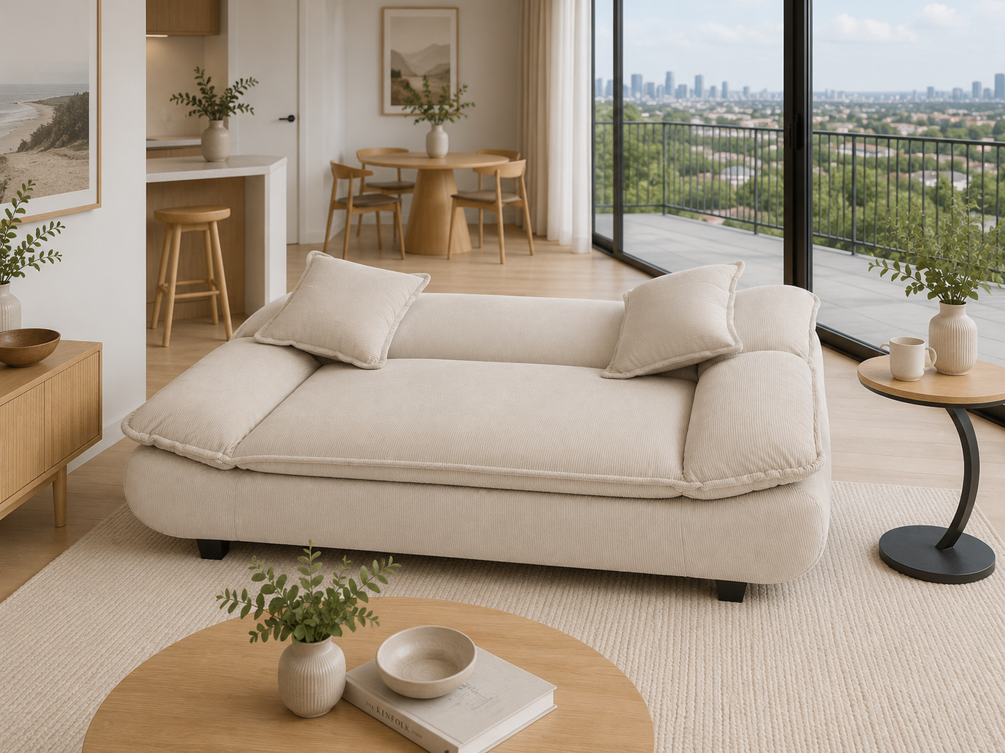 Oslo 3 Seater Sofa Bed